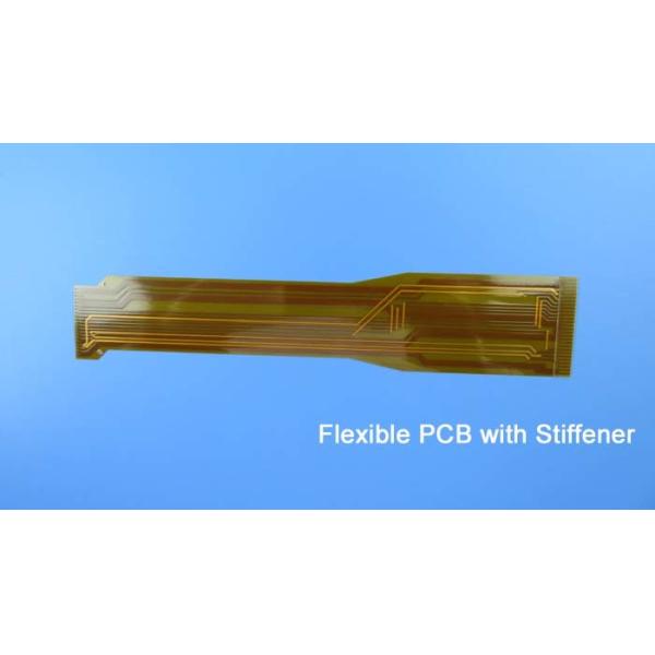 Гибкая напечатанная цепь (FPC) построенная на Polyimide с золотом и укреплением погружения для прокладки #FPC Manufactur соединения