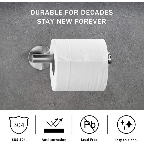Installation Wall-Mounted Tissue Holder 304SS Bathroom Towel Racks for Home and Hotel