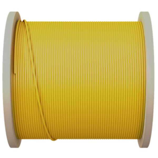 100m 4 Cores 6 Cores Fiber Optic Jumper Single Mode Yellow