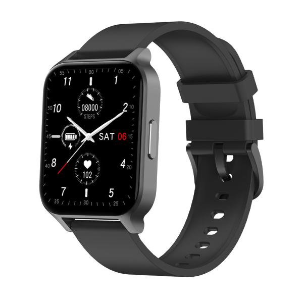 240*295 1.65inch Square Shape Smartwatch with 304 Stainless Steel Clasp