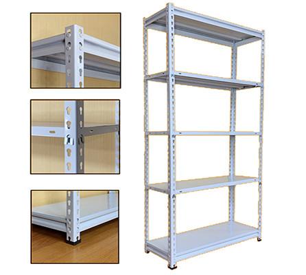 White Adjustable Teardrop Light Duty Warehouse Use For Supermarket