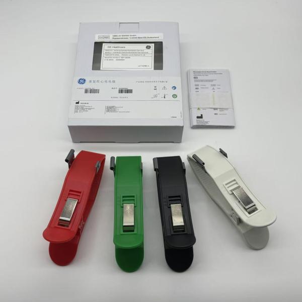 GE Reusable ECG Electrodes Clamp Limb AHA VALUE 4/SET 2104784-001