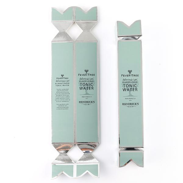 Рельефные личные этикетки складной пустой бумаги Makeup Foundation жидкая упаковочная коробка