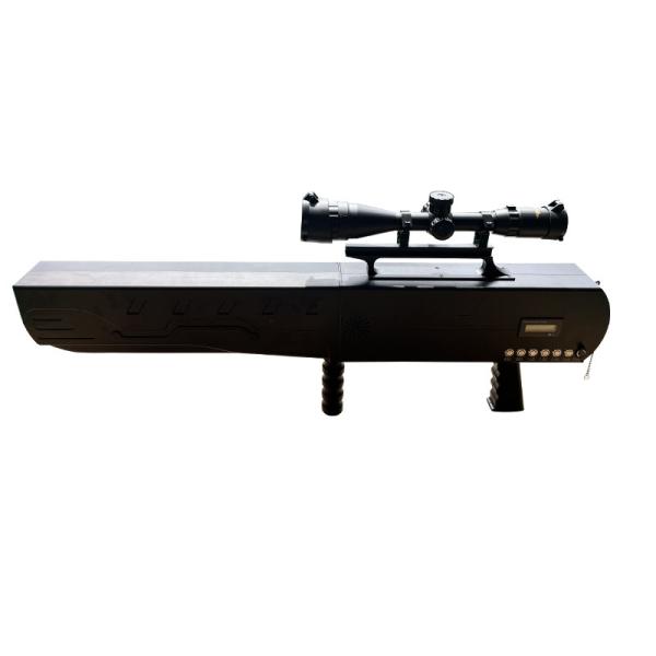 Powerful Gunshape Drone Jammer With 140W RF Power Up To 1000 Meters Jamming Radius