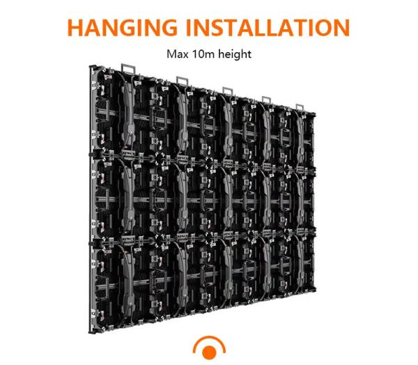 Full Color Rental LED Display SMD P3.91 Outdoor LED Screen For Advertising