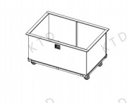 100kg 負荷容量 リサイクル可能な梱包材料の梱包処理のための輸送車