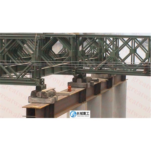 Huge Load Bailey Bridge Components Rollers Plain / Rocking Rollers For Launching