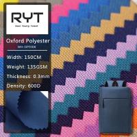 Tela durable impermeable de 600D Oxford tejida para la mochila y la tienda
