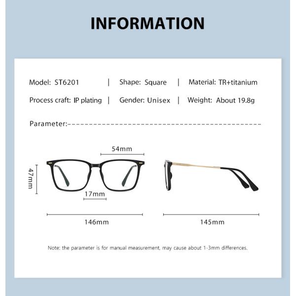 Пользовательские оптические комбинированные очки с логотипом Блокировка синего света
