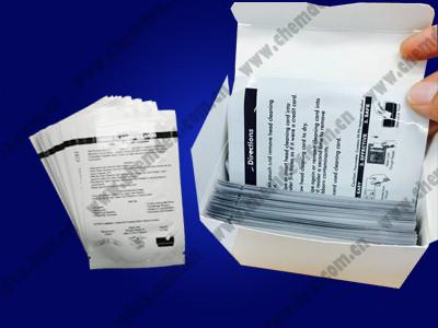 Card printer Zebra 104531-001 Compatible Cleaning Kit/CR80 Cleaning card/Short cr80 card printer cleaning card