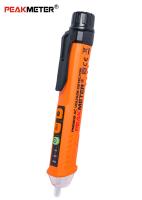 Bruit actuel de stylo de détecteur de tension CA de mesure et norme de sécurité élevée d'alarme de LED