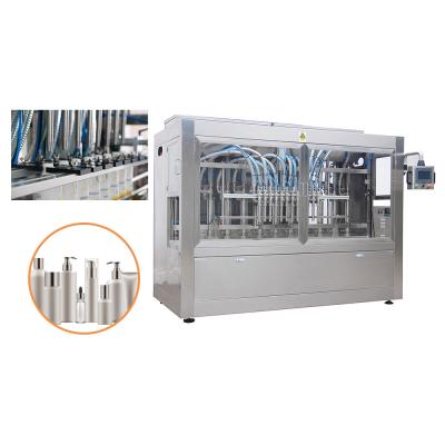 Máquina automática de enchimento de manteiga de karité com pistão e motor a servo para frasco de vidro