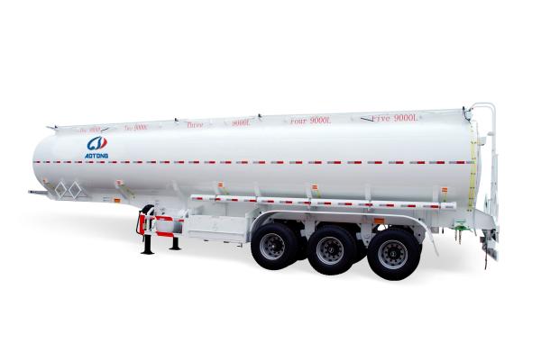 3 Axle Fuel Tanker Semi Trailer Trucks 45000 Liters 50000 Liters 60000 Liters