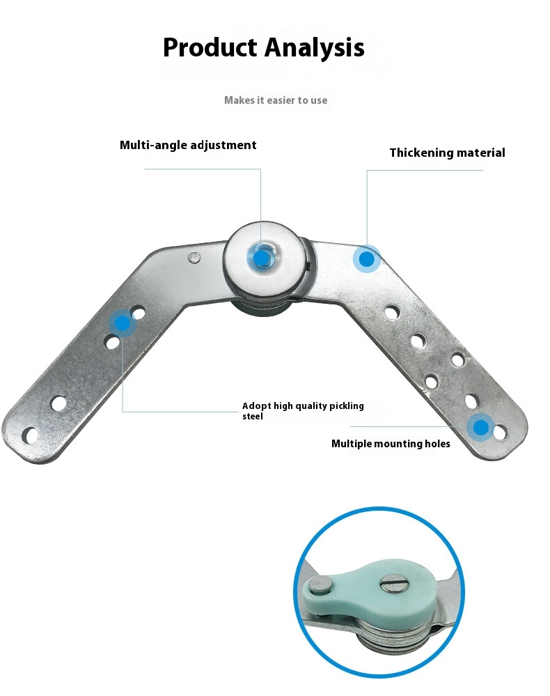 Sofa Accessories Bed Accessories Sofa Headrest Mechanism Furniture Adjuster Mechanism Hinge Hardware Sofa Headrest Hinge