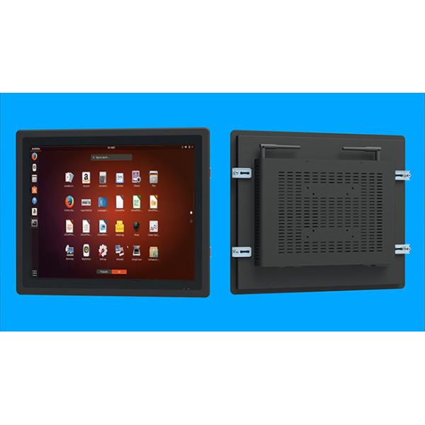 17-Inch Reliable Linux Monitor for Industrial Operations and Security Panels