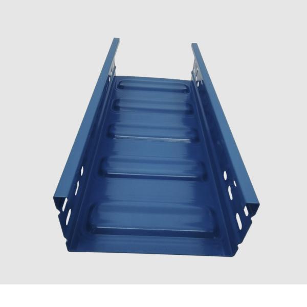 Indoor Painted Cable Tray with Couplers and Black Industrial Grade Coating