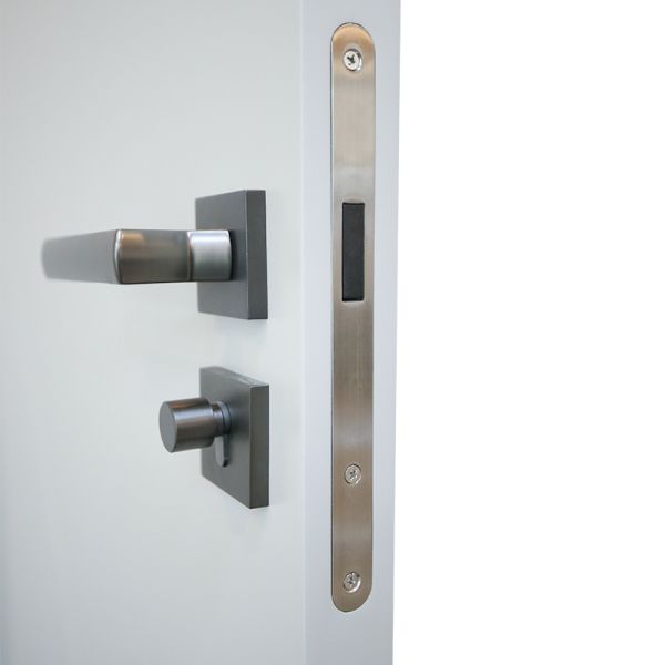 Prefinished Solid Wood Interior Doors Moisture Scratch Resistant For Bedroom