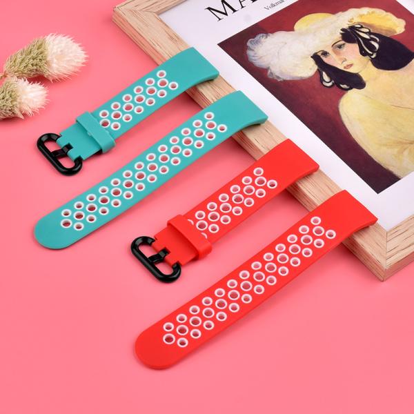 Faixa dupla do Smart Watch do TPE do tom 20mm para Xiaomi 5