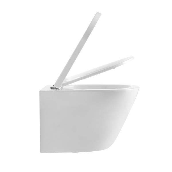 New Models Chaozhou SWB0225 wall hung toilets Tornado Flushing System Slim UF Seat Cover Flushing Clean