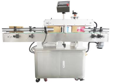 Um Labeler afilado lado automático do aplicador da etiqueta para a garrafa do frasco da porca do molho