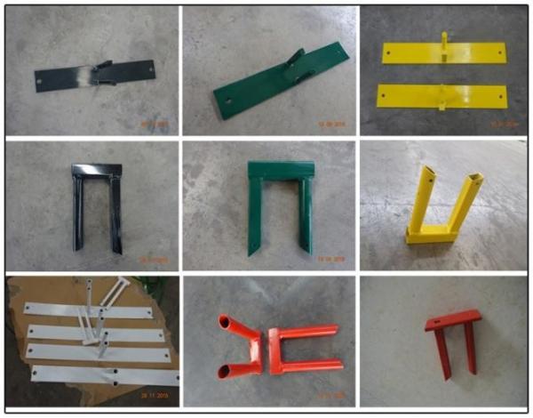 Construction Security Temp Fence panels 6ft /1830mm x 9.5ft /2950mm Frame 1.6/40mm*16ga mesh  3x6 *3.5mm