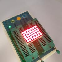 Affichage LED à matrice DOT carré 5*7 rouge super brillant pour indicateur de plancher d'ascenseur