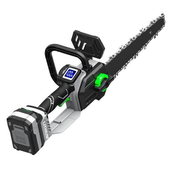 Wholesale 21V Cordless Chainsaw 12 Inch Manufacturer | 800W Brushless Electric Chainsaw with Smart LED Display, Tool-less Tensioning & 13M/S Speed | B2B Factory Supplier