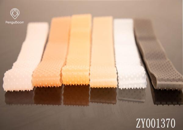 Skin Friendly 24cm*4cm Silicone Headband Translucent Color Anti Slip