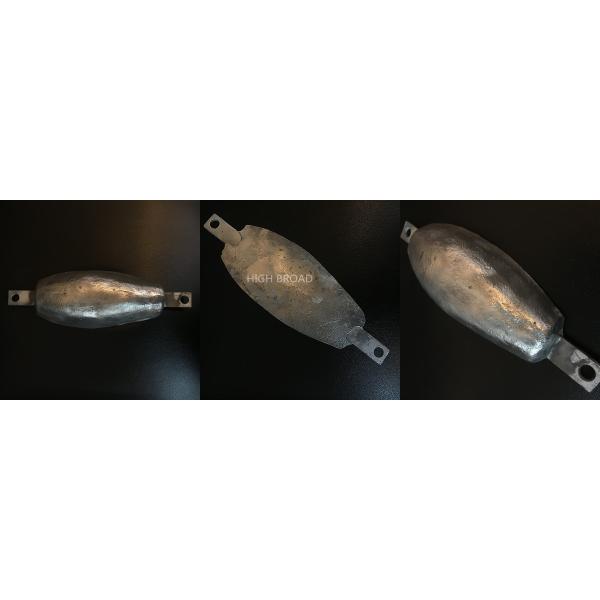 Cathodic Protection ASTM Marine Anode By Aluminum Or Zinc