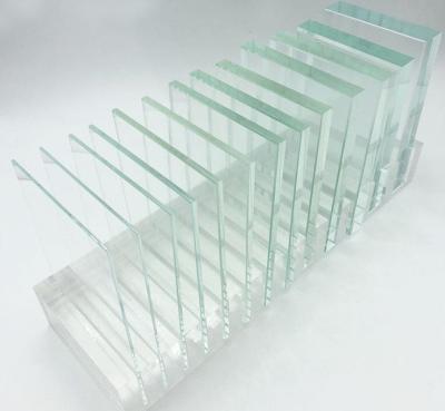 Vidro flotante ultraclaro temperado com baixo teor de ferro