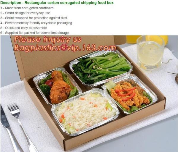 Free Sample, tin storage, Take Out Disposable Food Packaging Airline Foil Container, Compartment Takeaway Box