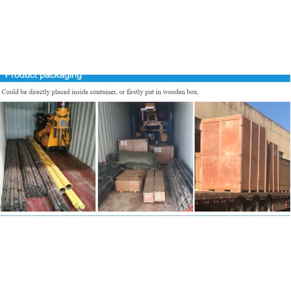 Oem 150 Meters Depth 380v Portable Water Well Drilling Machine Xy-1a