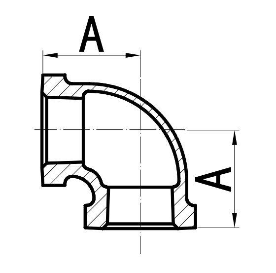 6 Inch 90 Degree Elbow , 90 Degree Street Elbow Galvanized Pipe Coupler OEM Available