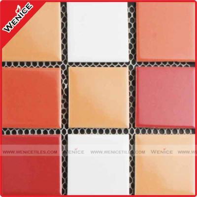 Manufacturer mixed color swimming pool mosaic