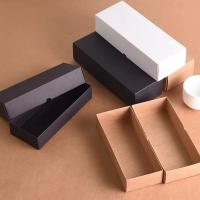 Boîtes pliantes Kraft blanches écologiques Taille personnalisée pour l'emballage des produits