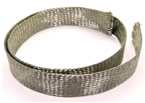 O automóvel estanhou Sleeving trançado de cobre, folha de cobre luva trançada do protetor para o chicote de fios do fio