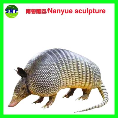 Hotel mall deco  artificial statue China protected animal  pangolin model  doll as decoration statue