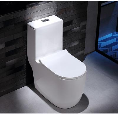 O Washdown nivelado duplo Siphonic os modelos P de um toalete da parte prende a armadilha de S