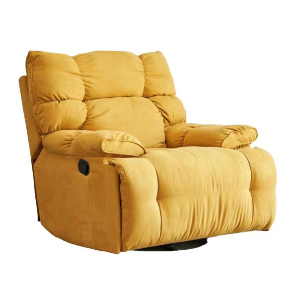 Best Choice Single-seater Fabric Recliner Sofa with Manual Electric Double Option
