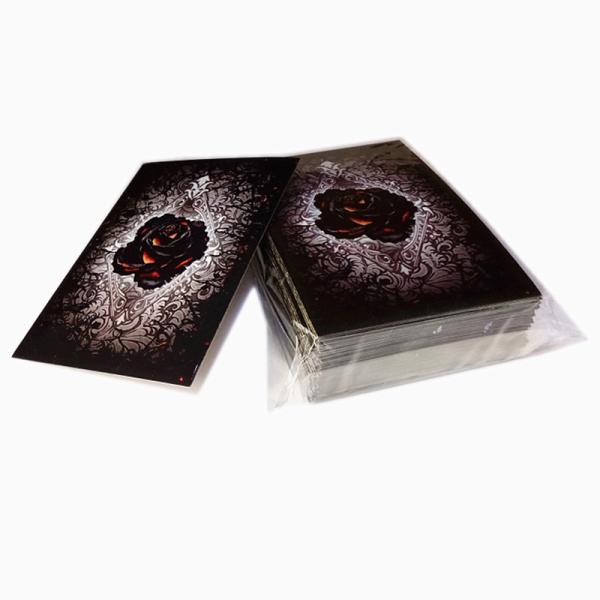 Black MTG Dragon Card Sleeves PP Opp Matte Protective Sleeves National Style