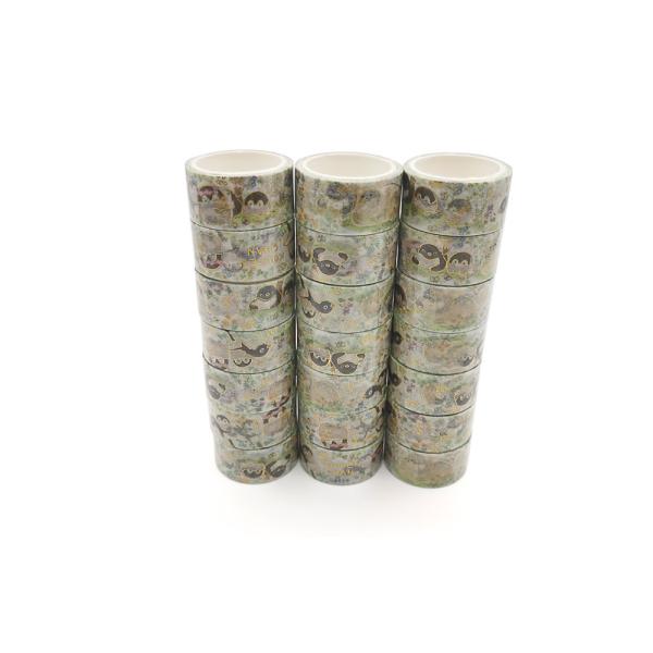 Fita feita sob encomenda tomada partido de Washi da cor do selo quente única impermeável