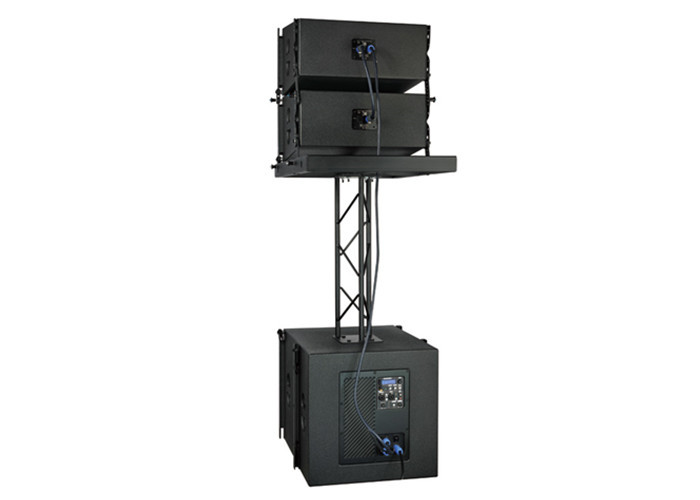 2 Way Line Array Audio Speaker System For Stage Events , Crusade House Of Worship