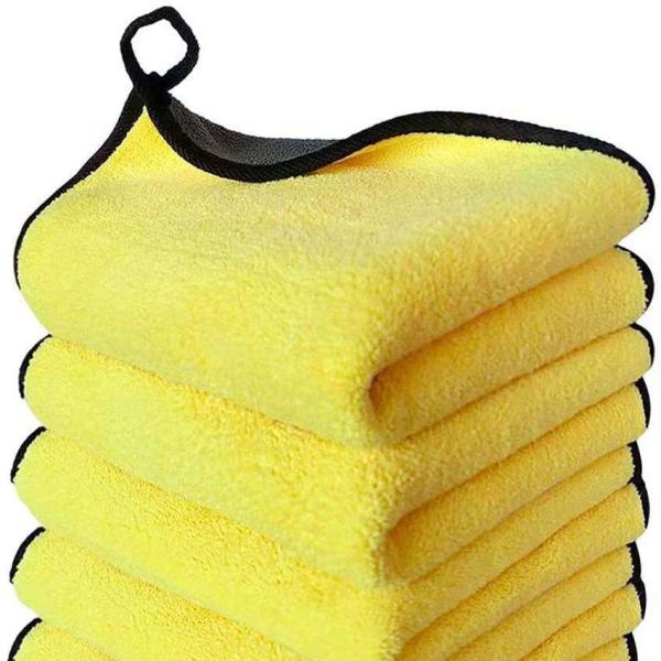 Limpiar sin esfuerzo las superficies del hogar y del automóvil con una toalla de limpieza mágica de microfibra de 20 * 25 cm