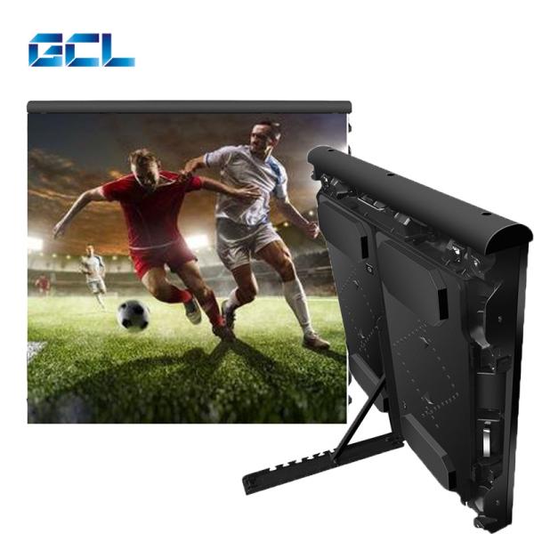 P10 Steel Cabinet Stadium Perimeter LED Display Screen for E-Sports Large Football Stadium Events