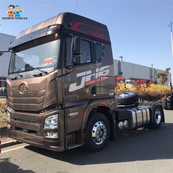 6×4 4×2 FAW Tractor Head Trucks Euro 2 Engine Emission Standard