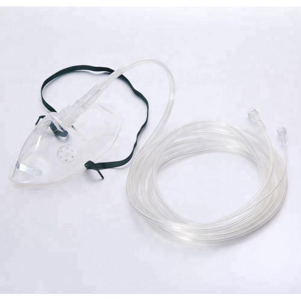 Disposable Capnography Oxygen Mask with Secure Fit – Designed for Accurate Respiratory Analysis