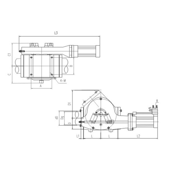 Пластиковые частицы затыкают нержавеющую сталь DN65 перекрывного клапана