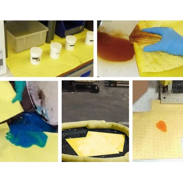 Chemical Spill Cleanup Kits in Australia 40L with a bag 400*500*120mm