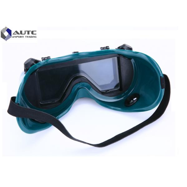 Impact Resistant PPE Safety Goggles , Style Safety Glasses For Gas Cutting