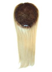 Topper naturel pour cheveux noirs personnalisable 5x5 pouces vrais toppers de cheveux